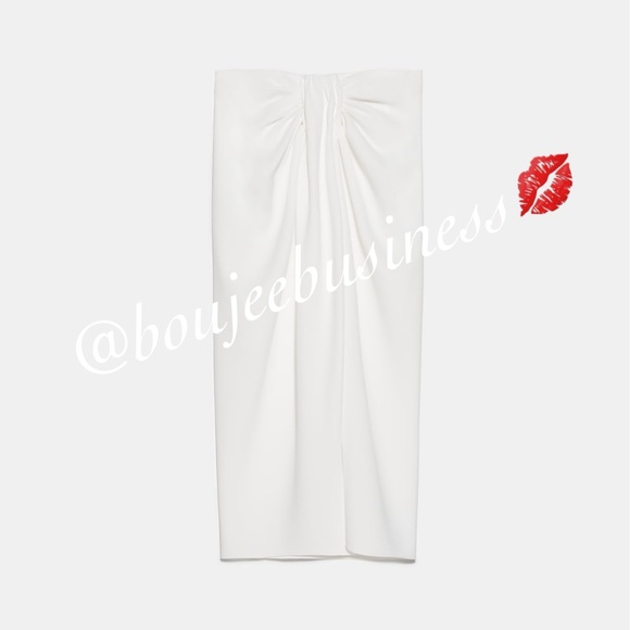 ZARA Knotted Pareo Skirt - Picture 14 of 14